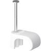 Temolink Fascette per cavi, 100 pezzi, 6 x 10 mm, acciaio inox 304, gestione cavi per tel