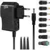 Alimentatore 6V 2A Adattatore Universale AC DC Sfigmomanometro Monitor Pressione