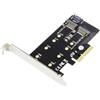 DIGITUS Scheda DIGITUS IO - PCIe - Scheda di interfaccia M.2 NGFF/NVMe. DS-33170