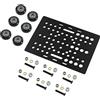 No V-Slot Gantry Plate Set 20-80Mm con V-Slot Solid V Wheel POM Kit per Profil9493