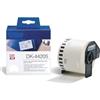 1X ROTOLO ETICHETTE COMPATIBILI 62mmX30.4m CONTINUO BROTHER QL1000 1050 DK44205