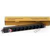 Link LK10051 8 Prese Interruttore Spina Italiana 16A Multipresa da Rack 19" LINK