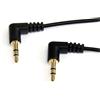 StarTech Cavo Audio Slim 3,5mm 90cm Angolato a Destra, M/M (MU3MMS2RA) | Connett