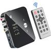 No 1 Set Adattatore Bluetooth NFC Bluetooth 5.0 Ricevitore Trasmettitore W1O77642