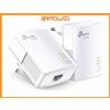 TP-Link TL-PA7017 Kit Powerline AV1000 Mbps su Powerline 1 Porta Gigabit Bianco