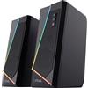 Does not apply Trust Gaming Casse PC 2.0 GXT 609 Zoxa, 12W, Altoparlante Stereo, 6 Modalità Di