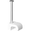 Temolink Fascette per cavi, 100 pezzi, 3 x 5 mm, acciaio inox 304, gestione cavi per tele