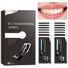 QOCUILC 28 Strisce strisce sbiancanti denti, Teeth whitening strips, Kit sbianca