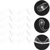 10 Pcs Eyeglass Nose Pads Silicone Naselli Gommini Occhiali Cuscini Per Naso