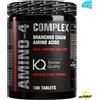 ANDERSON Amino 4 Complex 100cpr Aminoacidi ramificati BCAA + ZINCO +Arginina AKG