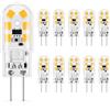 DiCUNO Lampadina LED G4 12V 1.5W sostituisce 15-20W lampada alogena G4 160LM 3000K