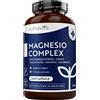 Magnesio Completo 1146 Mg - 240 Vegan Capsule - Complesso Di Magnesio Bisglicina
