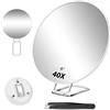 Does not apply Specchio Ingranditore 40X, Specchio per Il Trucco Con Funzione Di Ingrandimento,