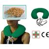Vetrina del Benessere Cuscino Riscaldabile con Noccioli di Ciliegia Scaldacollo Riscaldante per Nuca