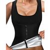 Does not apply Gilet Canotta Sauna Dimagranti Snellente Sudorazione Magliette Giacche Da Allena