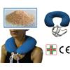 Vetrina del Benessere Cuscino con Pula di Miglio Riscaldabile Scaldacollo Cervicale Riscaldante Nuca