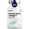 Gloryfeel Vitamina D3 K2 Omega 3 90 Capsule Softgel Eletto PRODOTTO DELL ANNO 2025 2000UI