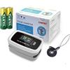 CONTEC Pulsossimetro da Dito CMS50D1 Saturimetro Professionale con Display OLED a