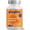 Gloryfeel Vitamina C Naturale 240 Capsule Vitamina C Acerola e Rosa Canina 400 mg Vitamina
