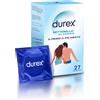 Durex Settebello Classico 27 Preservativi Profilattici Lubrificati Pacco Anonimo