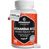Vitamaze - amazing life Vitamina B12 Gocce 500 mcg al Giorno 50 ml (1700 Gocce) Metilcobalamina &