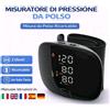 genrico Misuratore di Pressione Arteriosa da Polso Ricaricabile Display LCD Preciso