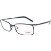 Zerorh+ OCCHIALI DA VISTA UOMO DONNA ZERORH+ RH 107 02 GEMINI 07/04 - BLU RETTANGOLARE
