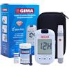 Gima Kit Glucometro + 10 Lancette +1O Pungidito GIMA 24111- Per Controllo Glucosio