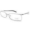 Zerorh+ OCCHIALI DA VISTA UOMO DONNA ZERORH+ RH 107 01 GEMINI 07-04 ARGENTO E NERO