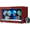 Does not apply Carica Orologi Automatici Scatola Del Tempo per 6 Orologi Con LED Watch Winder 4