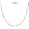 Miluna Collana Miluna Donna Oro Bianco 18 Kt Perle Oriente 4,5-5 mm _PCL6773
