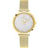 Pierre Lannier Orologio Donna PIERRE LANNIER 105J508 Bracciale Acciaio Mesh Gold Dorato