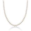 Collana Miluna Donna Oro 18kt Perle Bianche Microfusione R 6-6,5 _1MPU665