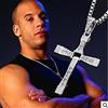 HOUSE CLOUD Collana Croce Fast & Furious Toretto con Strass e Catena