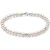 Miluna Bracciale Miluna Donna Oro Bianco 118 Kt Perle e Boule Sfaccettate _PBR3370