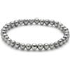 Miluna Bracciale Donna Perle Naturali con boule in argento Miluna _PBR3035