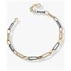 Collana Boccadamo Donna Bronzo Col. Oro Nero Catena Larga _XGR601D