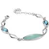 Boccadamo Bracciale Boccadamo Donna Bronzo Cristalli Acquamarina _XB1060