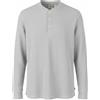 LEVI'S T-Shirt Uomo Regular Maniche Lunghe Grigio Melange Henley