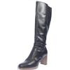 Nerogiardini Stivali In Pelle Con Tacco Nero - Taglia 37 [23.7cm] Scarpe Donna