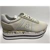 Premiata scarpe donna beth 5603 in pelle bianco N° 39 40