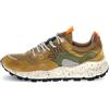 Flower Mountain scarpe uomo yamano 3 SUEDE/CANVAS KAKI-MIL n° 40 41 42 43 44