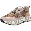 Voile Blanche Club 105 - Sneakers Platform In Suede Sabbia - Donna Scarpe