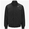 K-way Amaury Ripstop Prime Marmotta - Giacca Corta Nero - Taglia XL Uomo