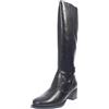 Nerogiardini Stivali In Pelle Con Tacco Nero - Donna Scarpe Stivali E Stivaletti