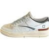 D.A.T.E. D.a.t.e scarpe uomo in pelle bianco torneo m431-to-co-wa 40 42 44 45