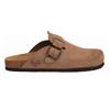 FREE LIFE A.B. SABOT in Pelle Scamosciata Kakhi da 59€ a 39,90€ Unisex