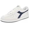 Diadora Sportswear Magic Basket - Sneakers Basse In Pelle Bianco - Taglia 40 [6.