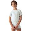 Oltremare 4 Maglie Bambino Girocollo Manica Corta Caldo Cotone Intimo