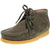 Sebago Koala Mid - Mocassini Stringati In Suede Verde - Taglia 41.5 [8 US 26.5cm